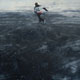 Painting of skater on black ice. (thumb)