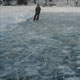 Skater on blue ice. (thumb)