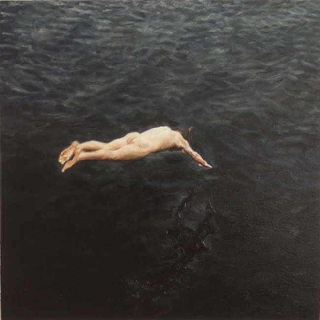 Diver painting.