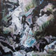 Google earth painting, Bow Range Banff.