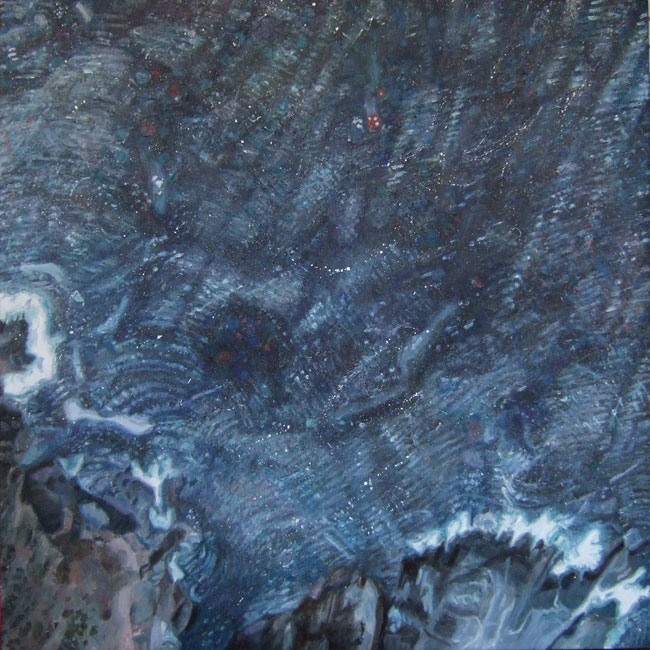 Google Earth Painting, North of Pouch Cove NF.
