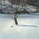 Painting of skater on pond. (thumb)